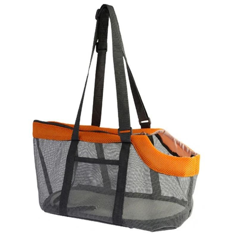 Cozy Mesh Pet Carrier for Cats and Small Dogs – Breathable, Portable Tote Bag with Wide Head Opening, Perfect for Daily Walks, Vet Visits, and Short Trips, photo 1 of 10
