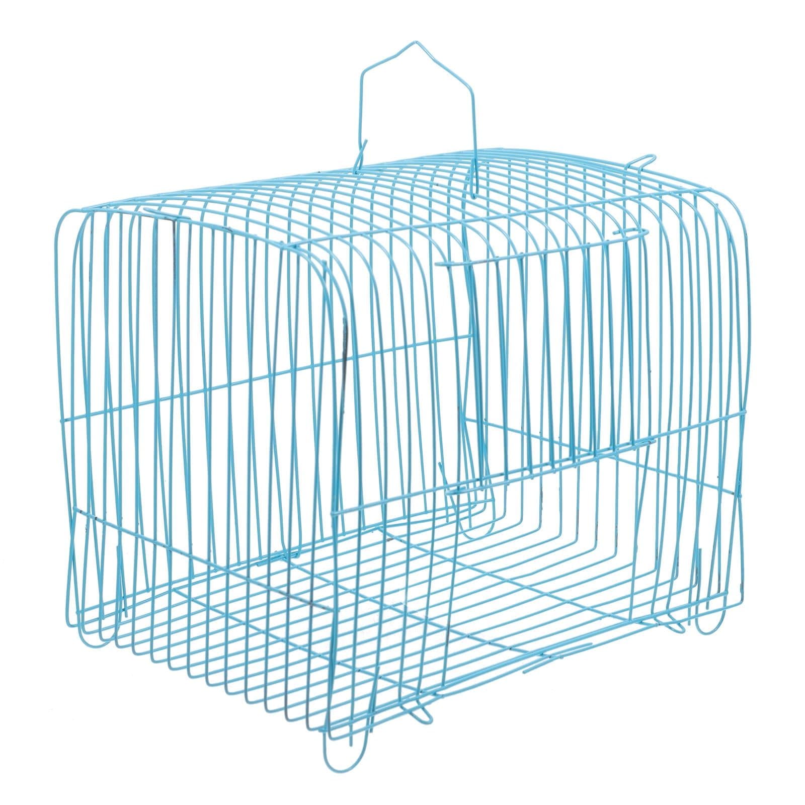 Portable Travel Carrier Cage with Ventilation for Small Pet Parakeets, 1 Piece Bird Travel Crate, photo 1 of 5