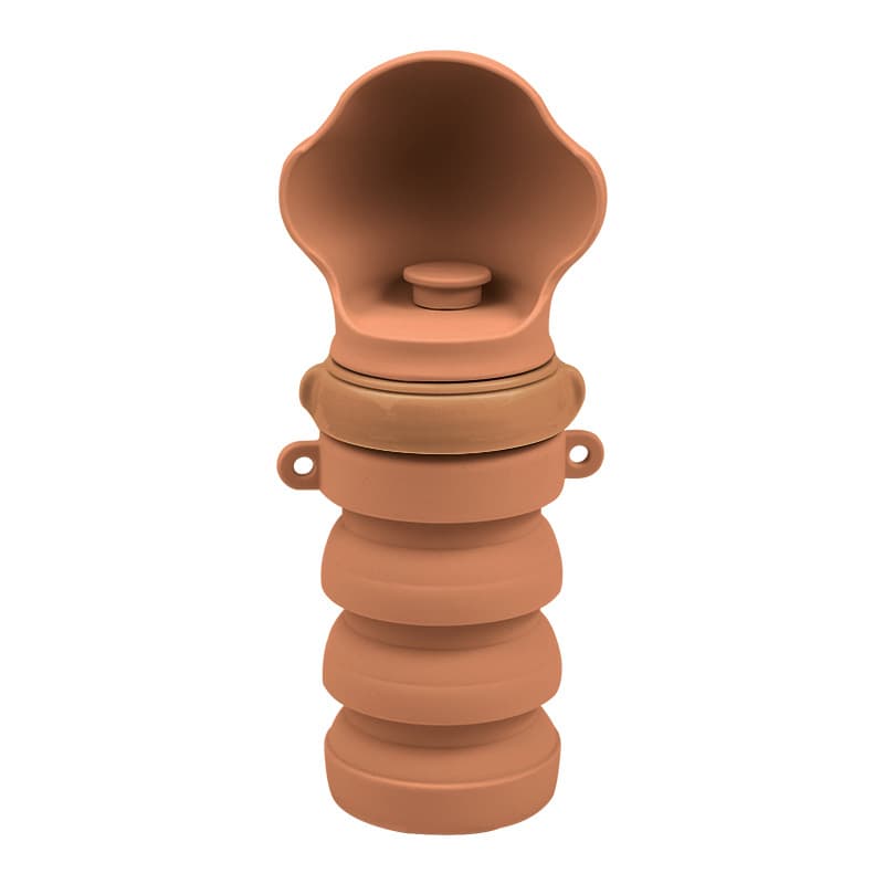 Portable Collapsible Pet Water Bottle for Dogs Outdoor Travel Drinking Dispenser Silicone Pet Water Cup