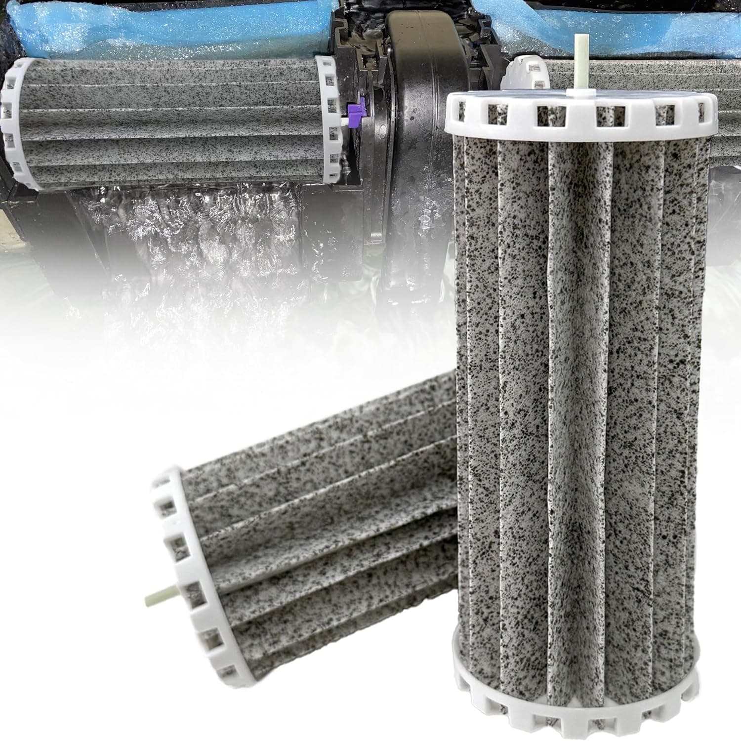 Activated Carbon Replacement Filters for Penguin Bio-Wheel Power 200B 350B, 200, 350 Filters - PRBW2350B for Marineland Multi-Stage Aquarium Filtration- 2 Pack, photo 1 of 7