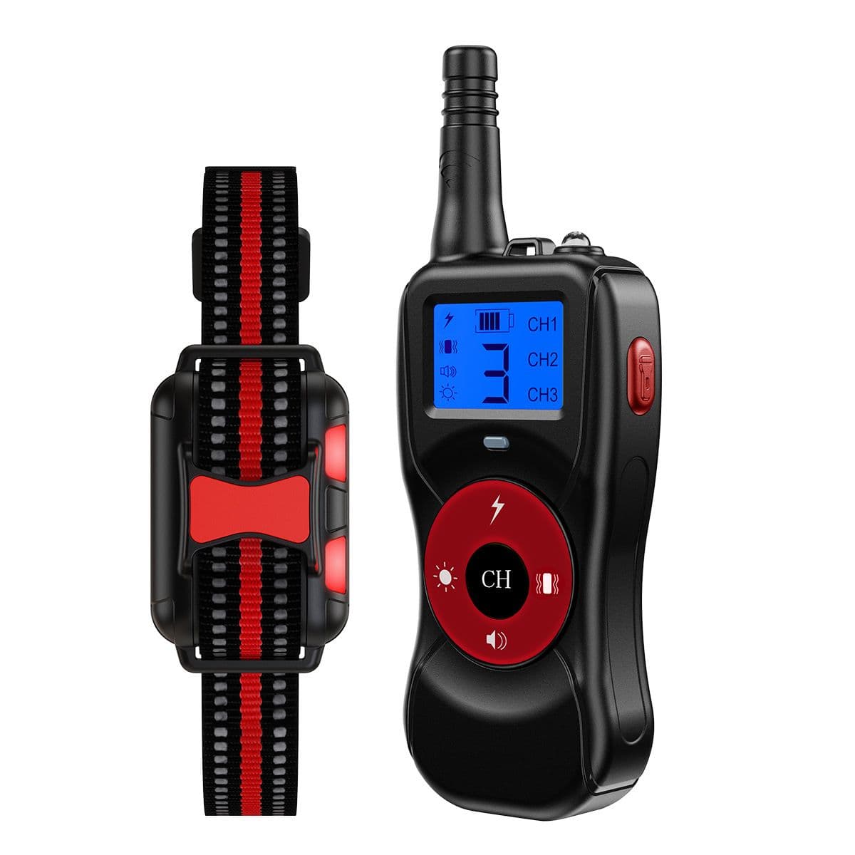 Dog Shock Collar 1Dogs (3.6-54 kg) - Waterproof Training Collar for Dogs Large Medium Small with Rechargeable Remote, photo 1 of 5