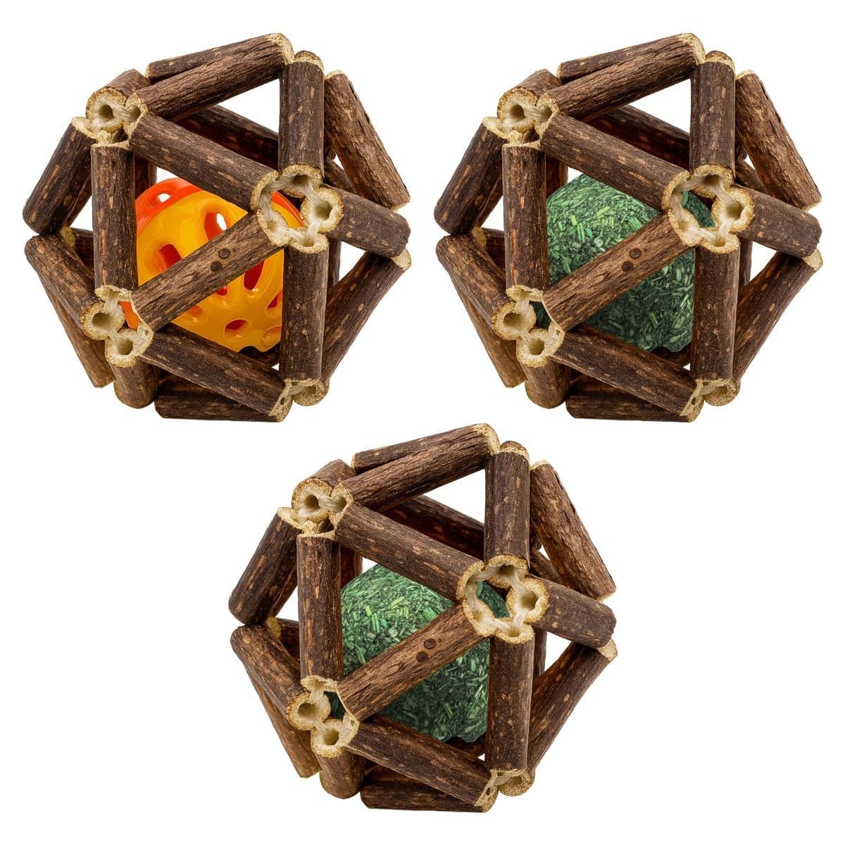 3-Piece Indoor Cat Toys Natural Catnip Toys Kitten Toys Teeth Cleaning Cat Toys Natural, photo 1 of 7