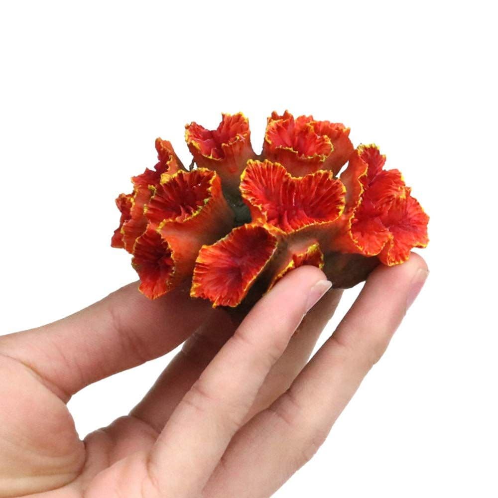 1Pc of Polyresin Coral Ornament, Aquarium Coral Decor 3 0.3 x 5.1 cm0.8 x 2.5 cm2.3 cm for Fish Tank Aquarium Decoration, photo 1 of 5