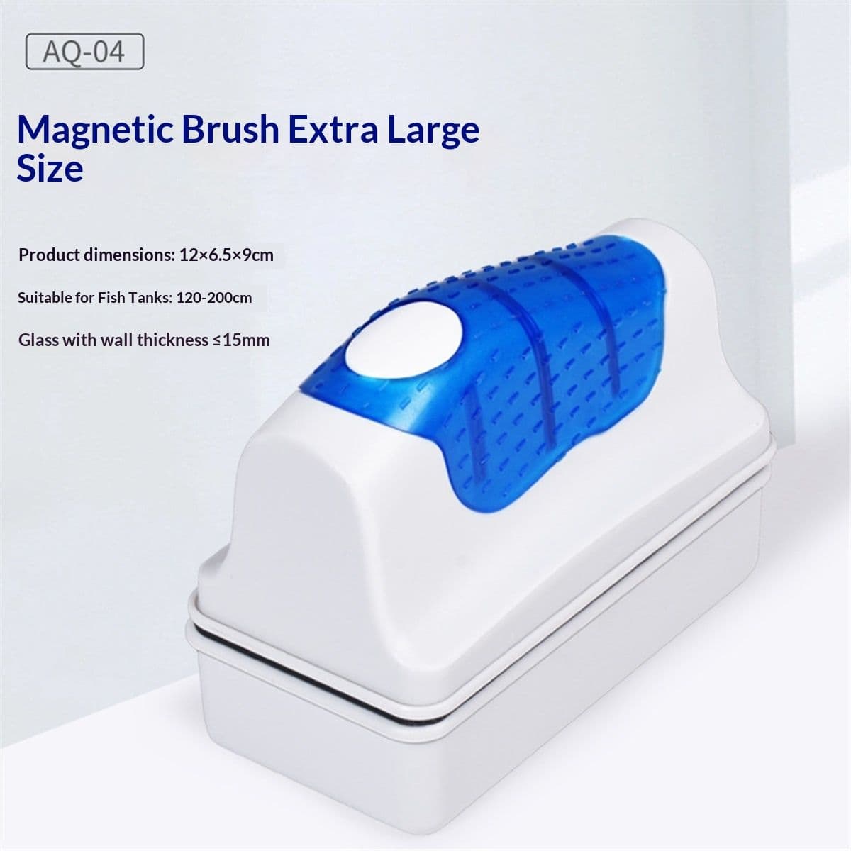 Magnetic Aquarium Fish Tank Glass Algae Glass Cleaner Scrubber Floating Clean Brush Cleaner Scraper Magnetic Scrubber Algae, photo 1 of 10