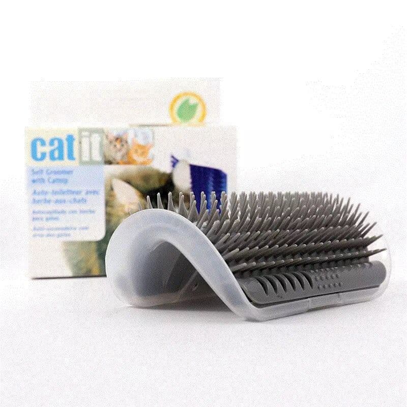 Pet Comb Brush Cat Scratching Tickling Hair Removal Wall Corner Massage Pet Grooming Cleaning Suppl (2pcs), photo 1 of 5