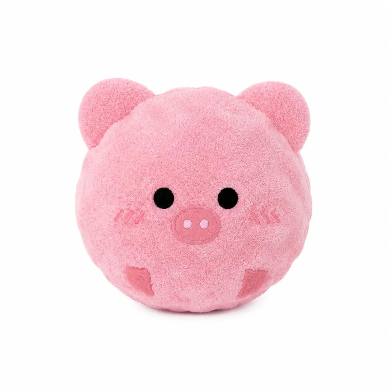 Squeaky Ball Dog Toy Set with TPR Thorn Ball Inside - Soft Plush Pet Chew Toys for Dogs & Cats