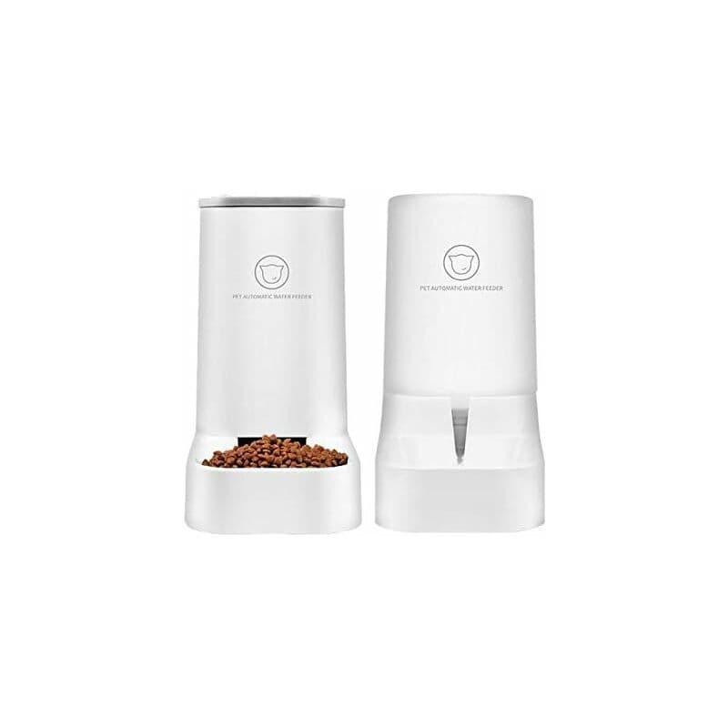 Automatic Food/Water Dispenser Fountain-3.75Lx 2 Pieces- Dog/Cat Food/Pet Bowl Accessories Bpa Free, photo 1 of 4