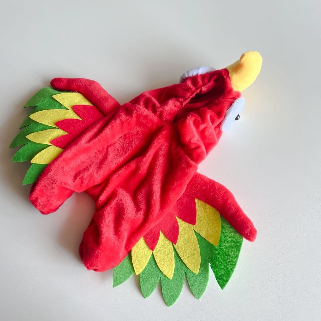 AMOOR Funny Turkey Pet Costume Red