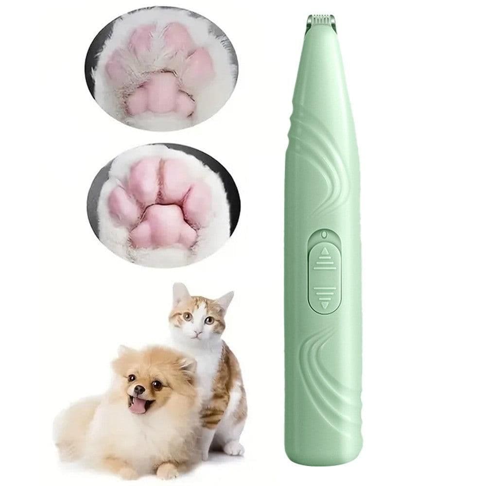 Cordless Electric Pet Grooming Clippers Hair Trimmer Paw Trimmer for Dogs Cats Green, photo 1 of 2