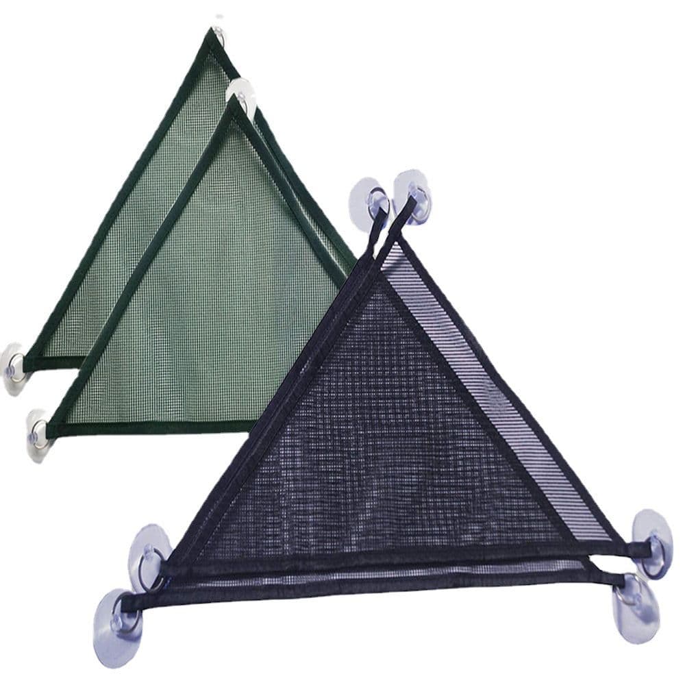 4 Pack of Reptile Hammock Set, Breathable Mesh Lizard Hammock, Lounger & Ladder Accessories Set for Large & Small Bearded Dragons Lizards or Snakes(33x33x33cm black+green), photo 1 of 5