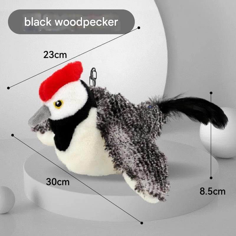 Interactive Flapping Wing Bird Toy for Cats & Dogs,Motion Activated with Sound