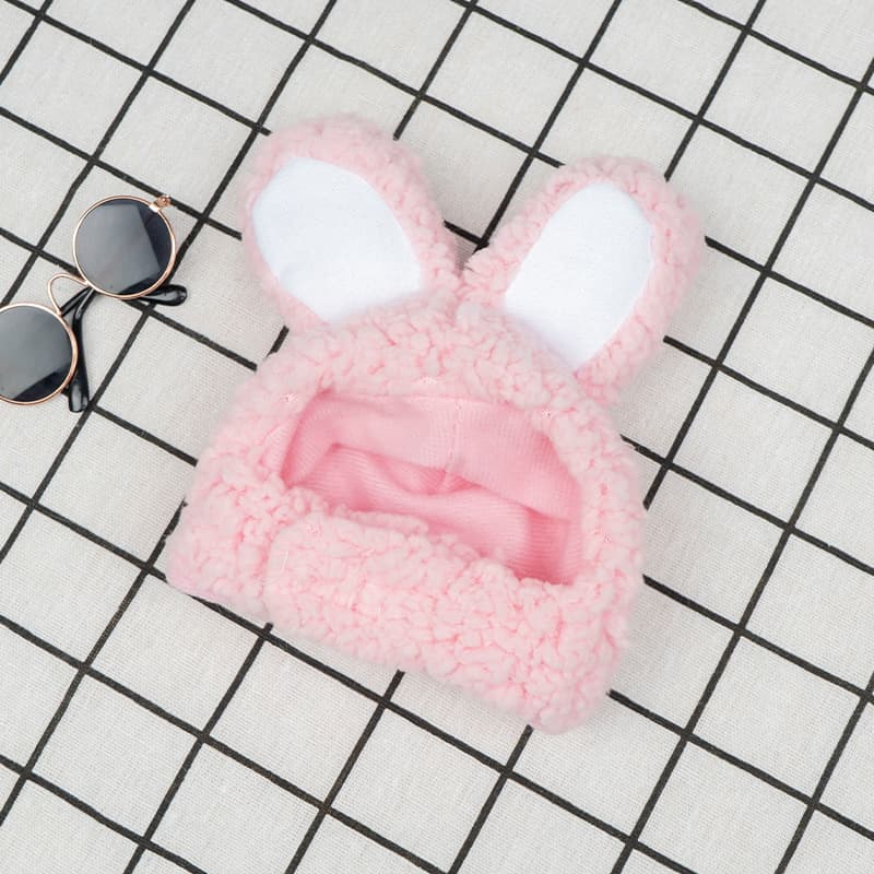2 Pcs Adorable Bunny Ears Cat Hat – Soft Plush Pet Costume Headband for Cats