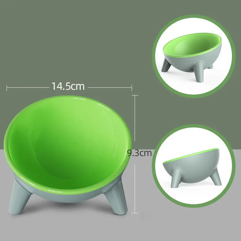 Cat and Dog Non-Breakable Bowl With Stand, Durable, Heat Resistant - Moff